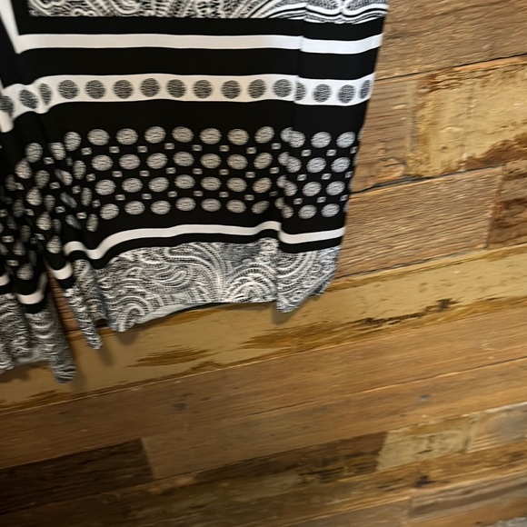 Black and White Paisley Women's Pants with Sash Tie - Picture 7 of 10